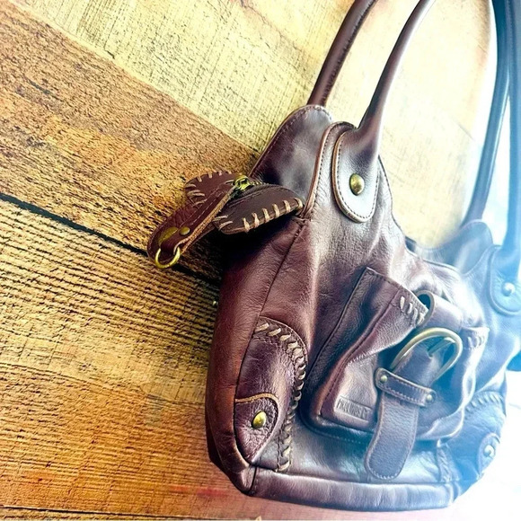 Pikolinos Genuine Leather Shoulder Bag - Picture 4 of 12